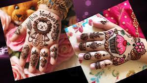 Kids Cartoon Mehndi Henna Design